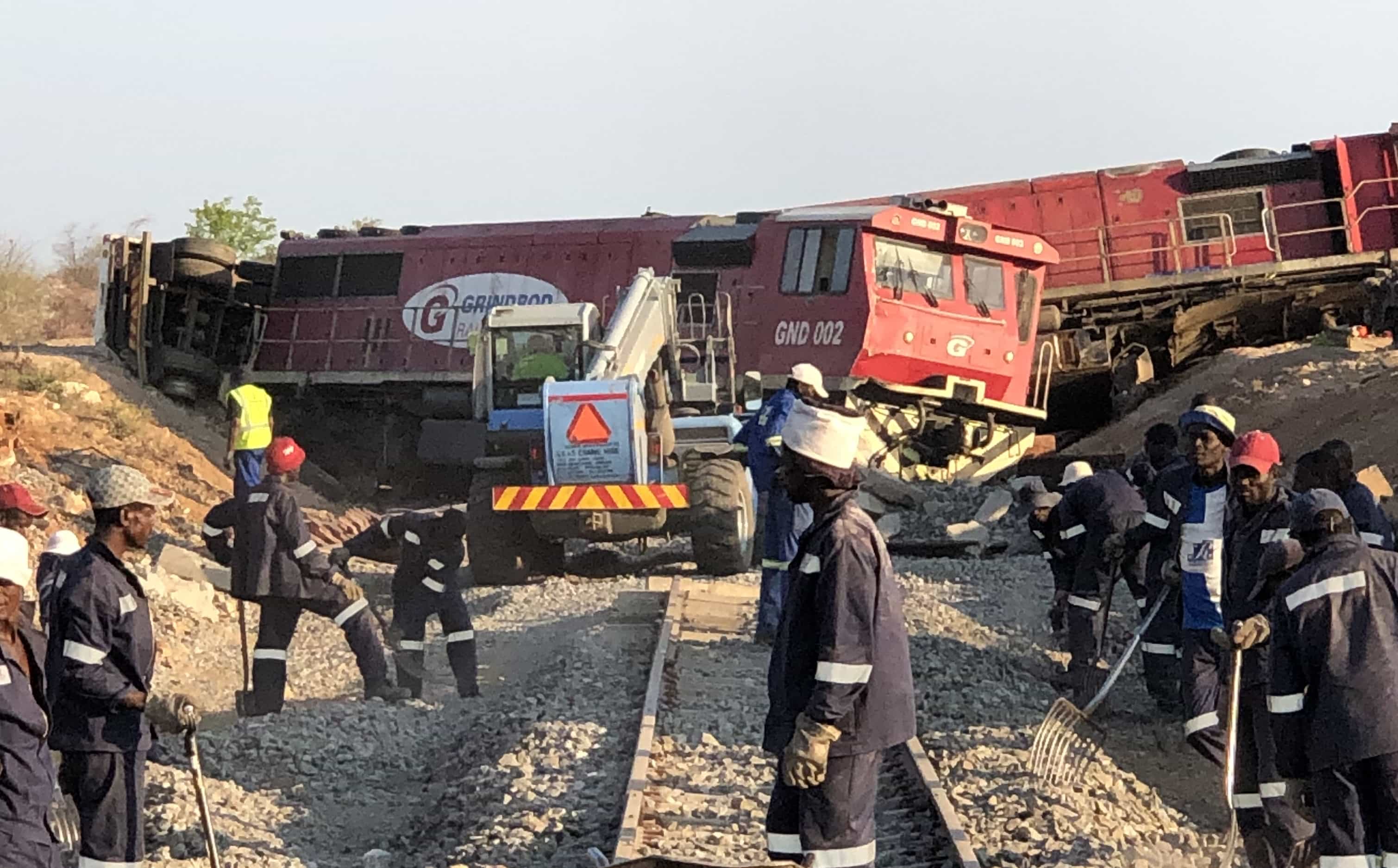 Teamwork results in a speedy recovery after train derailment